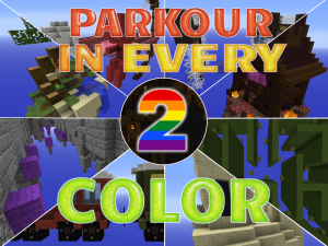 İndir Parkour In Every Color 2 için Minecraft 1.8.9